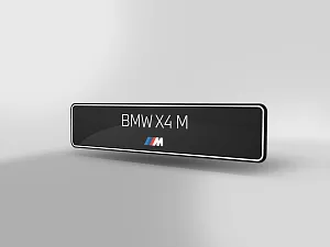 Model Plate BMW X4 M 