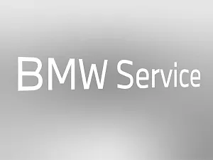 BMW Lettering "BMW Service", not illuminated, E0+