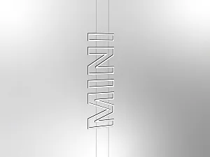 MINI Supersign (ICS), VH600, illuminated