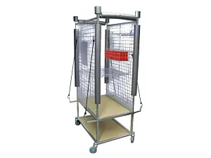Body storage trolley