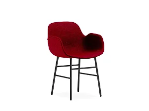 Armchair FORM full upholstery 694 red