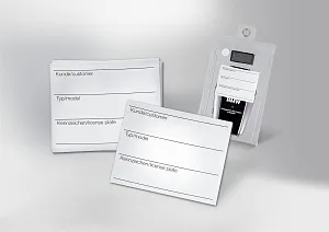 Replacement labels for "Display-key"-pouch (100 pcs.) (81735A12378)