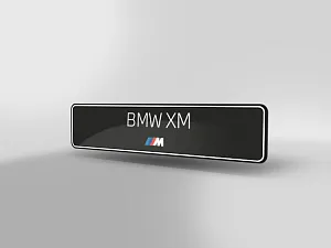 Model Plate BMW XM