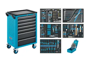 Tool trolley Assistant 176N-7 ∙ assortment