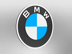 BMW logo size E1 wall mounted, not illuminated