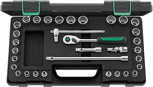 3/8" (10mm) Socket set 45MA/28/5QR KN 33pcs