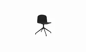 Swivel Chair Bob XL black stained beech