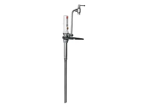 Oil counter with compressed air pump