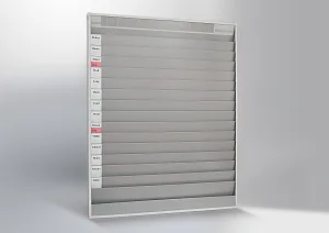 Scheduling system, big, for 15 work bays (81730397756)