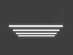 Satz LED-Leuchte 180 (1 set = 4 St.)