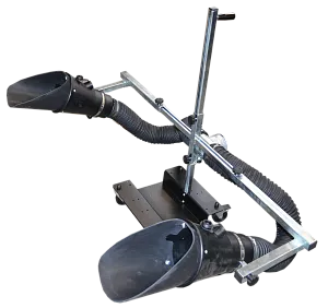 FILCAR Double nozzles mounted on trolley