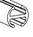 Round tube CRS black
