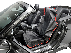 Reusable seat cover classic nylon black 
