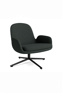Loungesessel ERA niedrig mit Drehgestell 973 schwarz