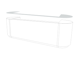 Film retrofit kit for Bar counter