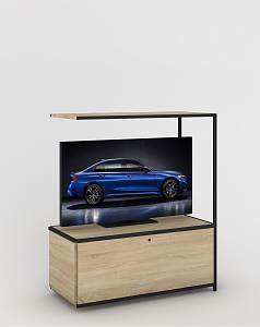 MINI Shelf Sales Extension Module EVE 600 mm, long (low)