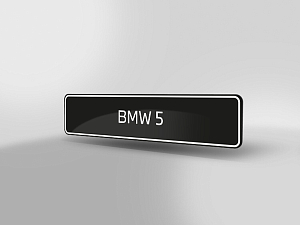 Typenschild BMW 5
