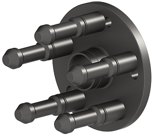 Replacement / extension - balancing flange for tire balancing machine