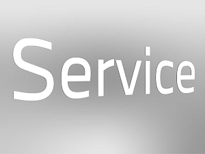 BMW Lettering “Service”, not illuminated E0+