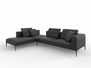 Sofa combination JAAN LIVING black