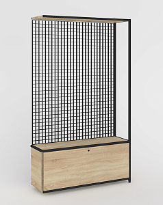 MINI Shelf Sales Extension Module Grid V.01 400 mm, long (high)