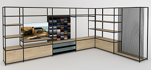 MINI shelf Sales L variant freestanding 600 mm