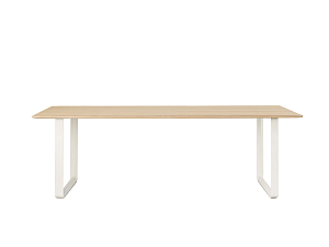 Wood Table 70/70 90 x 225 cm sand / oak