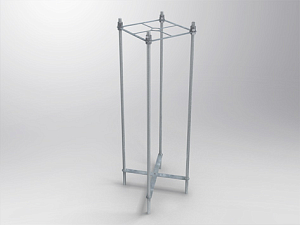 Anchor cage for pylon P3