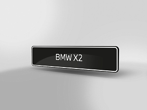 Typenschild BMW X2