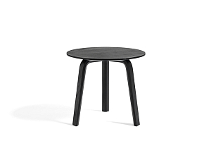 Side table BELLA black oak Ø45 x H39