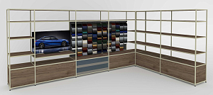 BMW shelf Sales L variant freestanding kit 2 600 mm