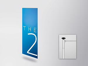 BMW THE 2&nbsp;&nbsp;flag (horizontal) (80515A49789)