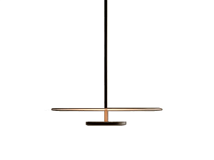 Pendant lamp Flat terra red 5940 Dali Dimming