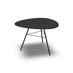 Beistelltisch LEAF schwarz