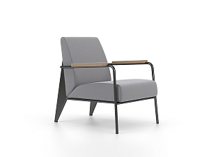 Armchair Fauteuil de Salon grey