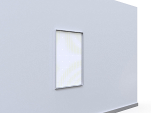 Matrix-LED Textilrahmen 84x119 cm