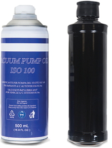 Maintenance Kit. 1 bottle 500ml of vacuum pump oil and 1 filter