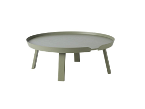 Coffee Table AROUND large Ø72 cm dusty green