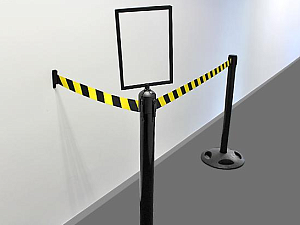 Barrier for High Voltage workspace
