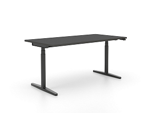 Desk Tyde 2 height adjustable, black