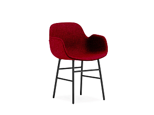 Armchair FORM full upholstery 694 red