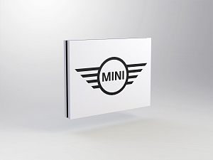 MINI brand module for pylon P5<br />
B 1800 x H 1350 mm