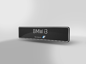 BMW i3 Typenschild