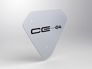 Motorcycle type plate CE-04