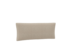 Cushion Qual dark beige 70 x 30 cm