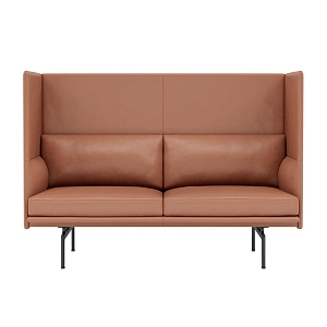 Sofa HIGHBACK 2 Seater - leather