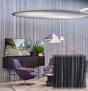 Curtain Spaghetti Event black