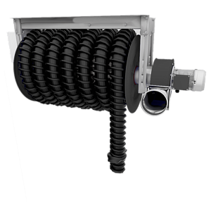 FILCAR- Spring driven Hosereel complete with hose and fan