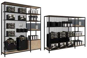 MINI Set accessory holder 400mm Package 2 