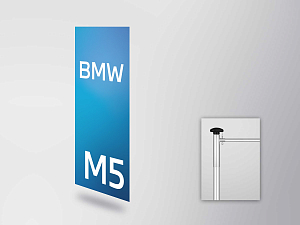 BMW M5 flag (horizontal)